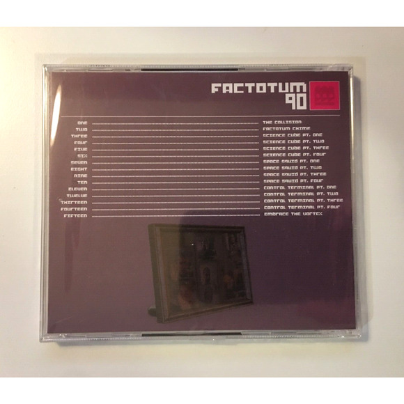 Factotum 90 CD Soundtrack Thomas Hopper - Limited Run Games - New Sealed - Picture 2 of 2
